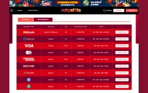 Ruby Slots Sister Casinos - Get 313 No Deposit Free Spins!